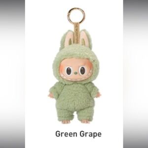 Exciting Macaron Vinyl Face Labubu- Green Grape